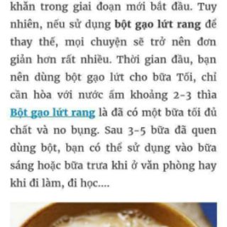 2,5Kg Bột gạo lứt giảm cân