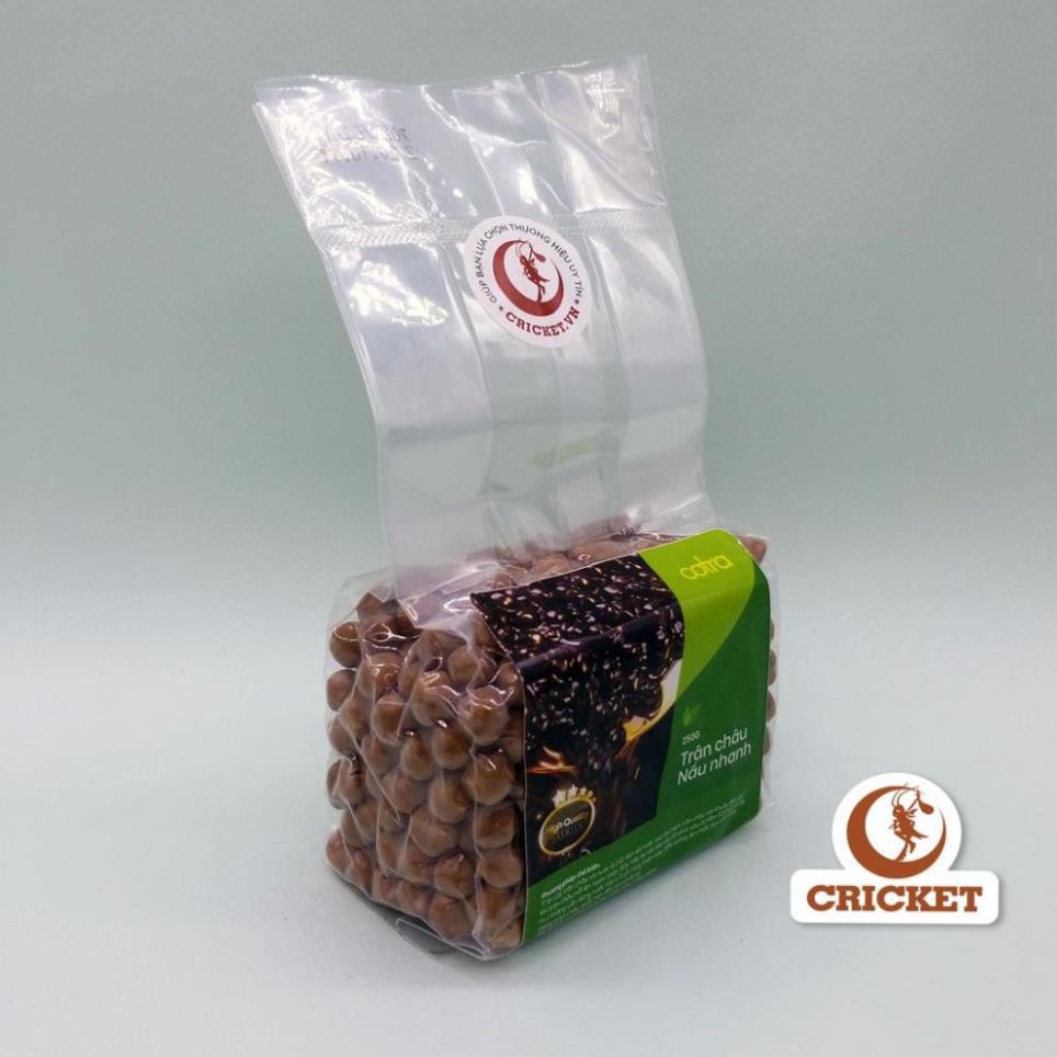 Trân Châu  Nấu Nhanh Cotra Caramel Cao Cấp  Ngon Tuyệt Hảo (Bịch Dùng Thử 250g Tiện Lợi) - Nguyên Liệu Trà Sữa