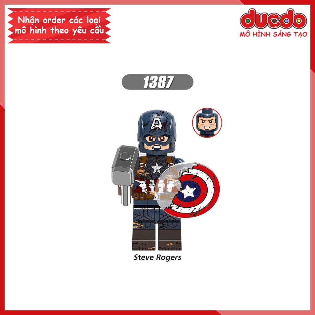 Minifigures các nhân vật trong MCU tuyệt đẹp - Đồ Chơi Lắp Ghép Xếp Hình Mini Mô hình Iron Man XINH X0273