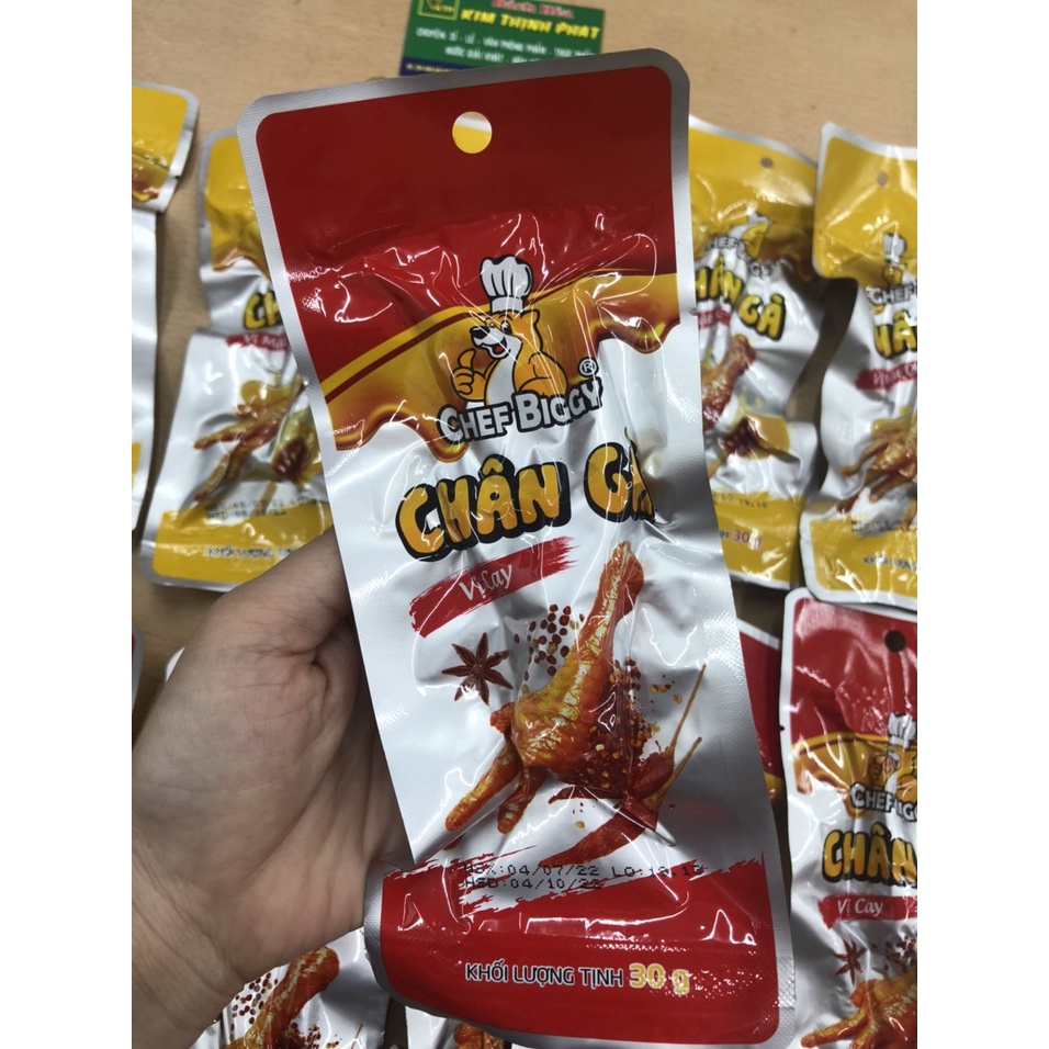 Chân gà Chef Biggy Việt Nam vị cay, vị mật ong