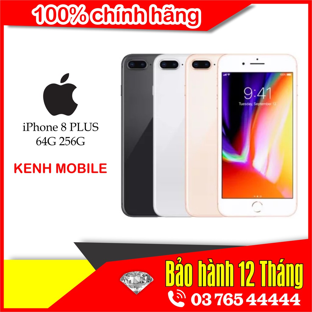 Điện Thoại Apple IPhone 8 Plus Quốc Tế & Lock 64Gb Chính Hãng