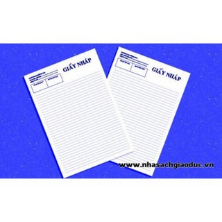 Giấy nháp (1 bloc 2.000 tờ)