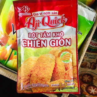 Bột tẩm khô chiên giòn aji quick 42gr