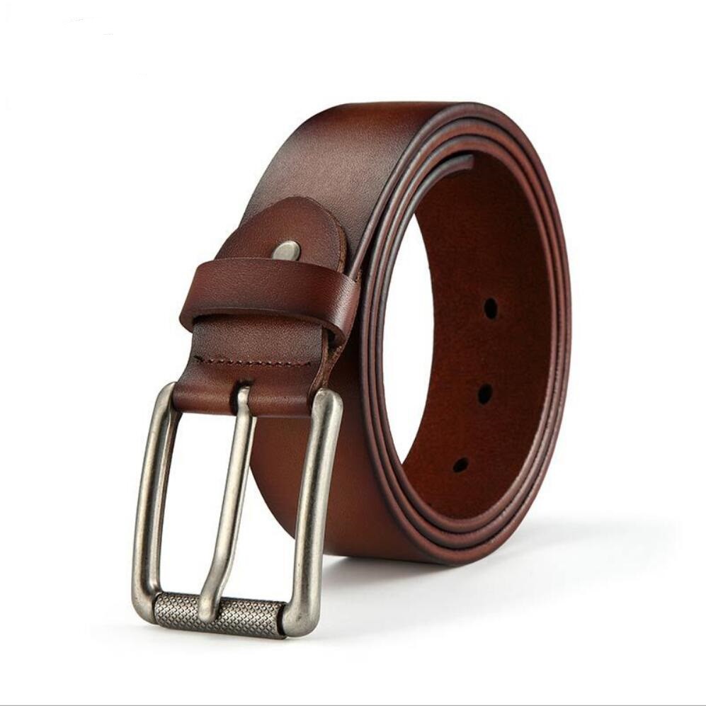 Thắt lưng da bò phong cách cổ điển thời trang cho nam
