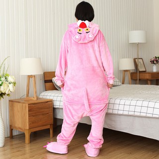 Bộ Đồ Thú Báo Hồng Người Lớn