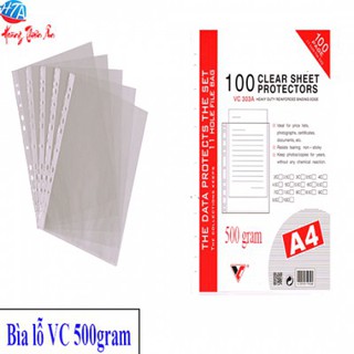 BÌA LỖ A4 VC 320 (100 CÁI/XẤP) █▬█ █ ▀█▀