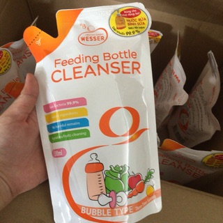 Nước Rửa Bình Sữa Wesser 500ml