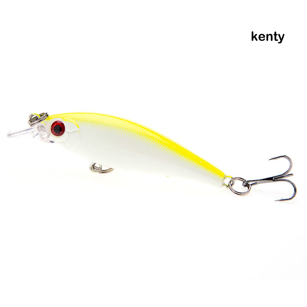 Đồ Chơi Nhân Vật Hoạt Hình Nhật Bản☀Mồi Câu Cá Giả Mắt 3D 7.5cm 6.7g 7.5G Có Móc