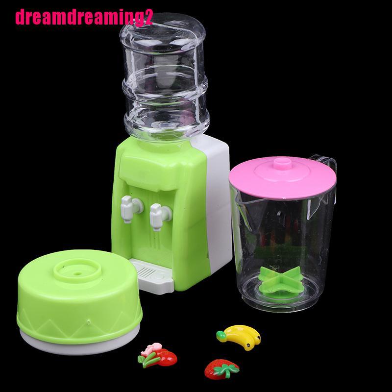 Bộ Bình Nước Ép Trái Cây Mini Cho Nhà Búp Bê