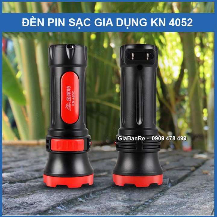 ĐÈN PIN SẠC CẦM TAY SIÊU SÁNG GIA DỤNG KENEDE - 6169