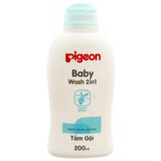 Sữa tắm gội toàn thân cho bé Pigeon Baby Wash 2in1 200ml