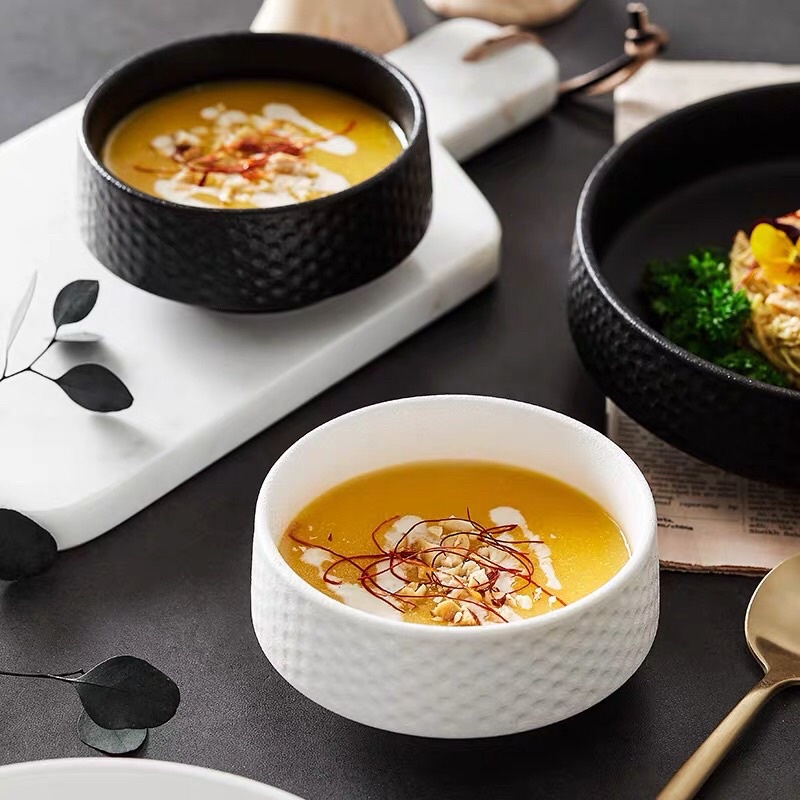 Đĩa gốm Sứ Trang Trí, Đĩa Decor Ăn Đồ Âu, Beef Steak, Salad Chất Lượng Cao