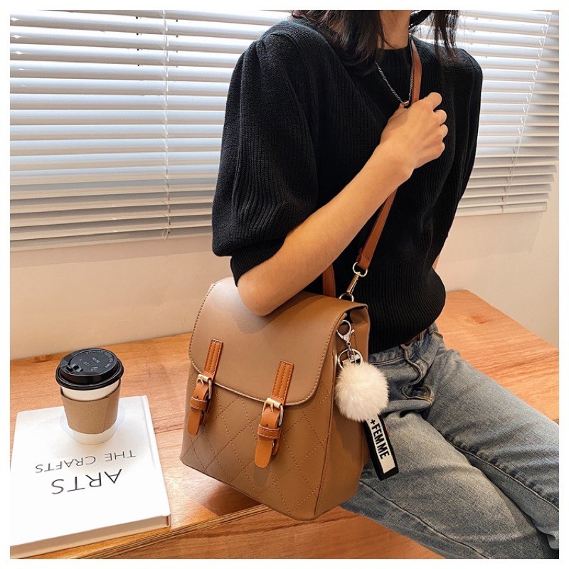 BALO MINI THỜI TRANG NỮ KIỂU DÁNG VINTAGE ULZZANG BALO ĐEO CHÉO ĐI CHƠI TIỆN DỤNG