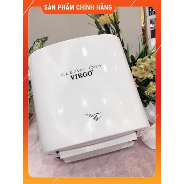 (SALE) Máy sấy tay cảm biến tự động VIRGO công suất 1000w - bảo hành 12 tháng