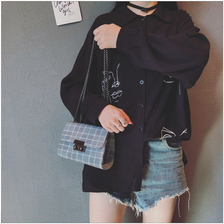 Lesac túi xách nữ đẹp túi đeo chéo nữ mini túi đeo vai nữ túi đeo chéo giá rẻ túi xách nữ túi đeo chéo nữ Túi Đeo Chéo Bằng Len Phong Cách Hàn Quốc Thời Trang Thu Đông Mới Cho Nữ