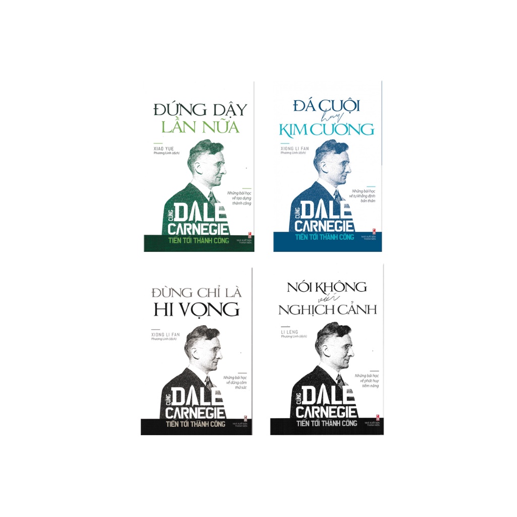 Sách - Combo Cùng Dale Carnegie Tiến Tới Thành Công