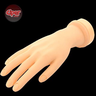 Bàn tay Silicon học làm Móng - Nail