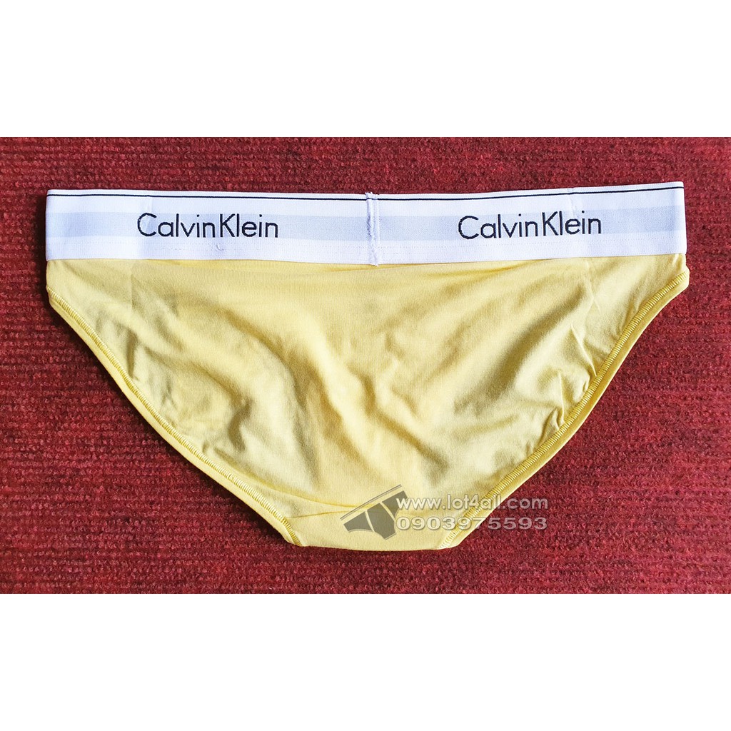 [CHÍNH HÃNG] Quần lót nữ Calvin Klein F3787 Modern Cotton Modal Bikini Solaris