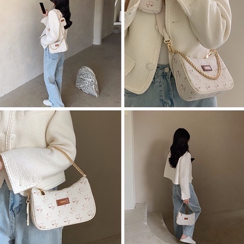 Túi đeo chéo Snoopy kèm ví nhỏ đẹp phong cách trẻ trung dễ thương hot trend CV28