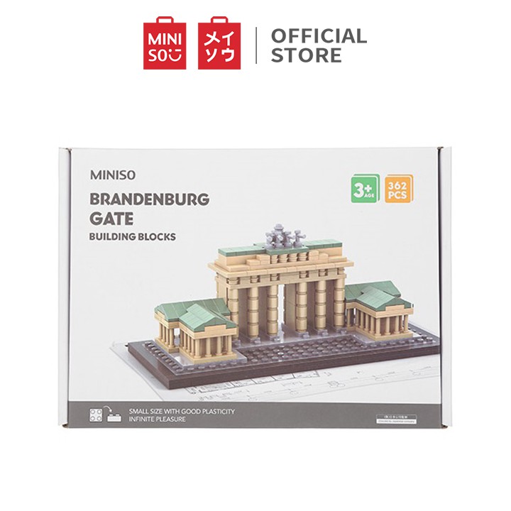 Bộ đồ chơi lắp ráp Miniso cổng Brandenburg 280g (Nhiều màu) - Hàng chính hãng