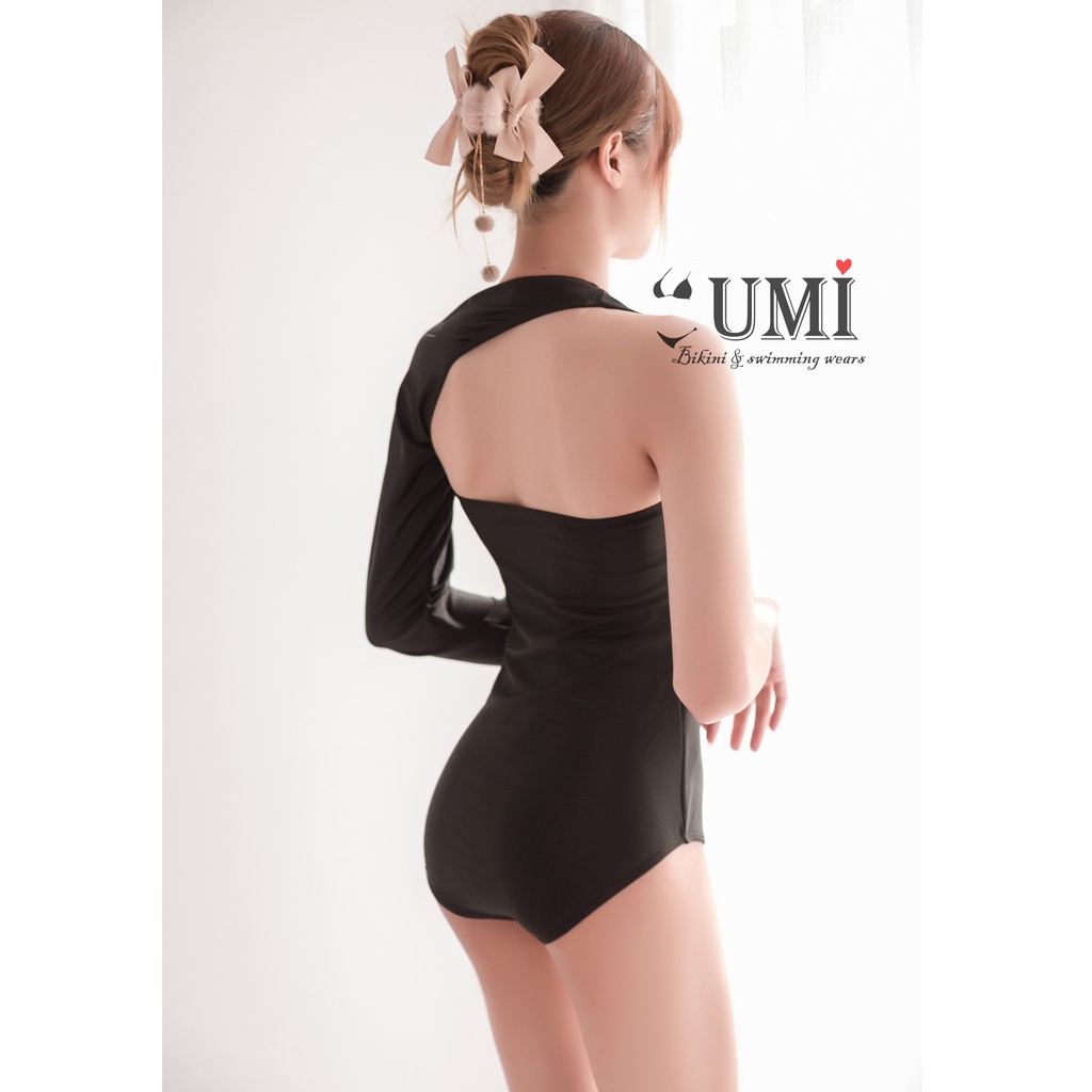 Bikini Bộ Bơi 1 mảnh Liền Thân Một Ống Tay-cực tôn dáng siu sang chảnh- BIKINISTORE Bộ Sưu Tập Đồ Bơi Nữ