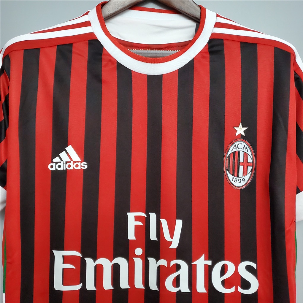Áo Bóng Đá Đội Tuyển AC Milan 11-12
