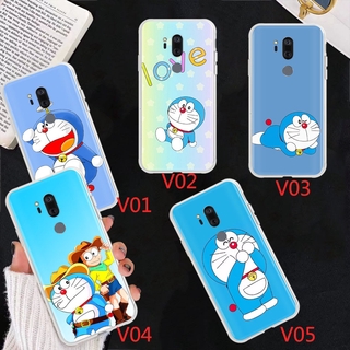 Ốp Lưng Mềm Trong Suốt In Hình Doraemon Đáng Yêu Cho Lg G5 G6 G7 G8 Thinq K9 K11 V20 V30 V30S V35 V40 Q60 Va101