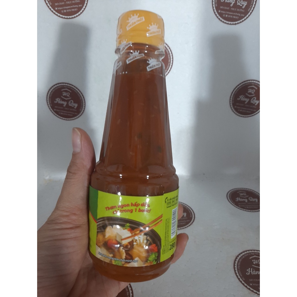 Xốt lẩu thái chay ( cholimex 280g._ Thuận phát 280g)