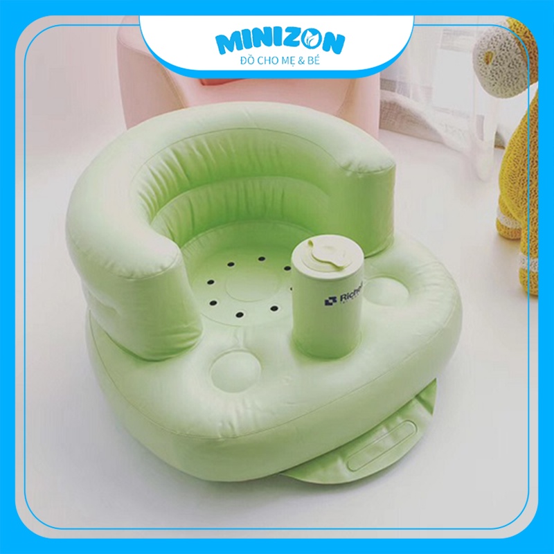 Ghế Hơi Tập Ngồi Richell Nhật Bản Chính Hãng Cho Bé | Minizon Kids