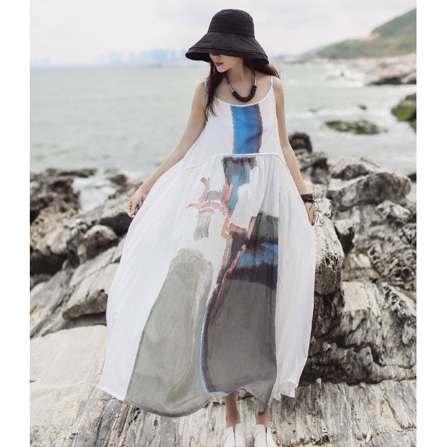 ĐẦM MAXI IN HỌA TIẾT 890407