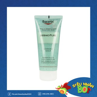 Tẩy Tế Bào Chết Eucerin Dermo Pure Gommage Scrub 100ml