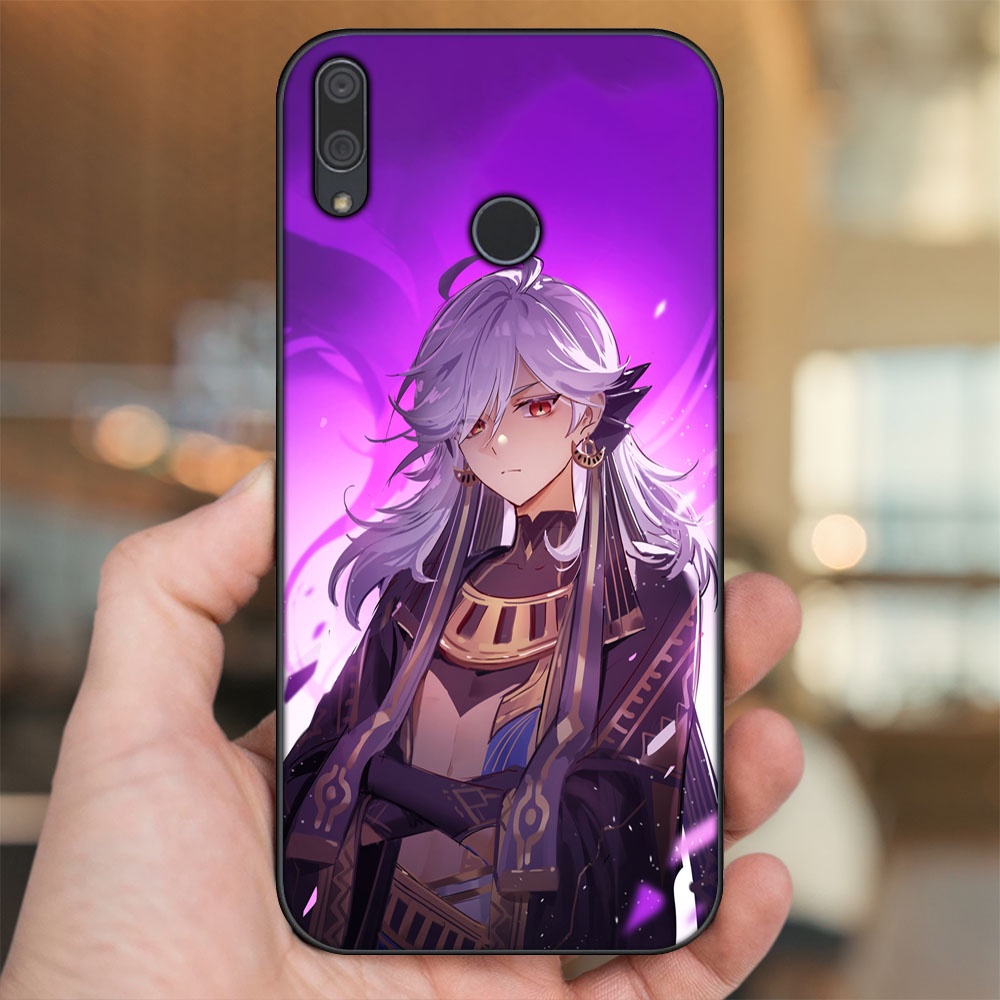 Ốp lưng Huawei Y9 2019 viền đen in hình Cyno Genshin Impact