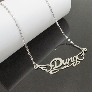Dây chuyền inox theo tên