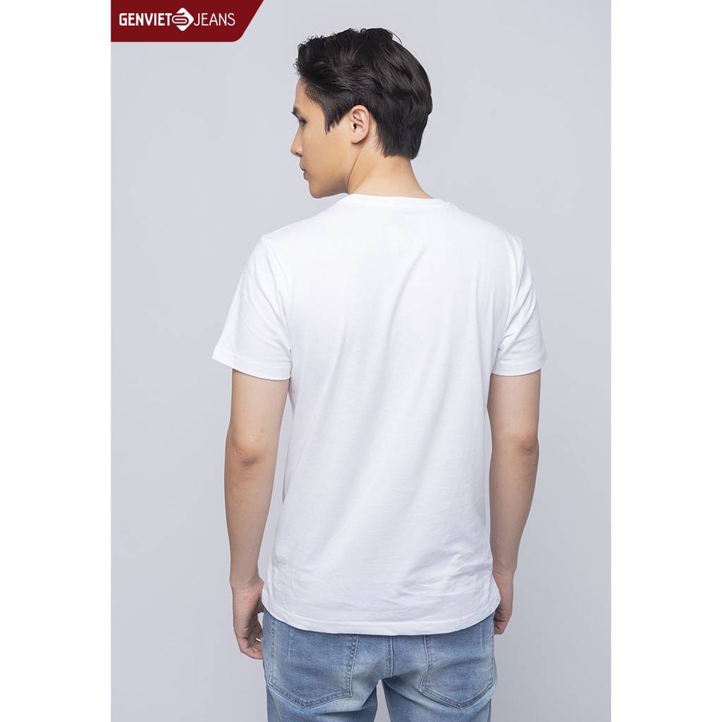 Áo Thun T-Shirt Nam Họa Tiết Summer Genviet T4321T1181