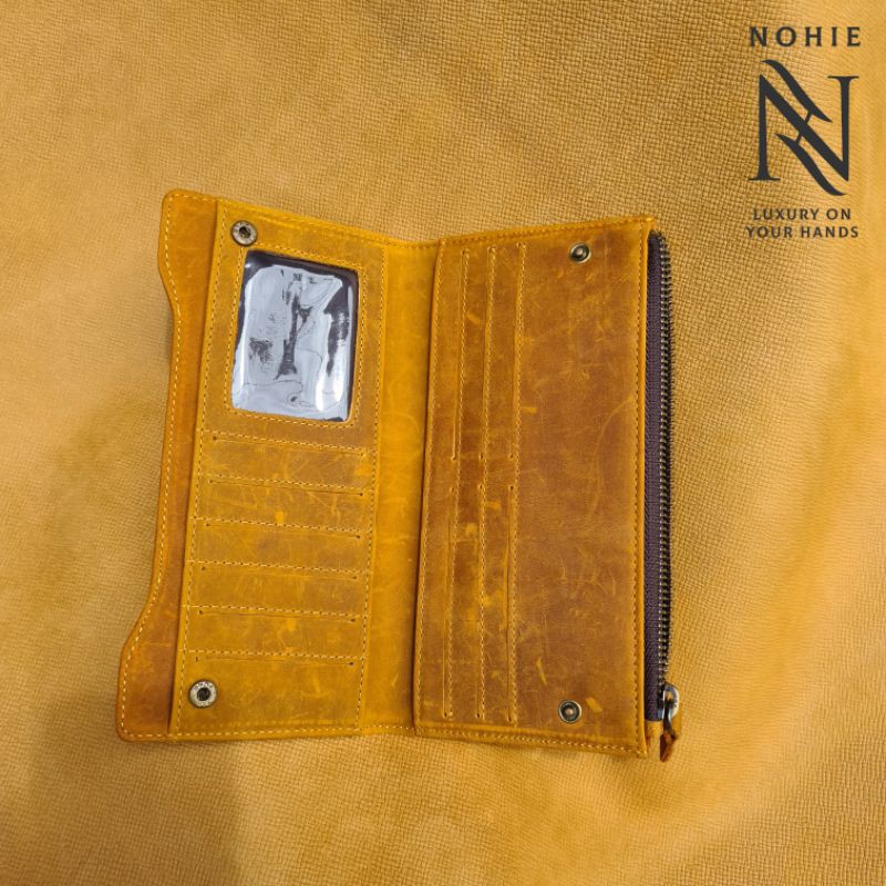 Ví Da bò Sáp- Tặng khắc Tên Miễn phí