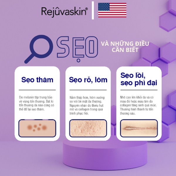 Gel Xóa Sẹo Lồi, Sẹo Phì Đại RejuvaSil Silicone Scar 10ml của Rejuvaskin Hoa Kì