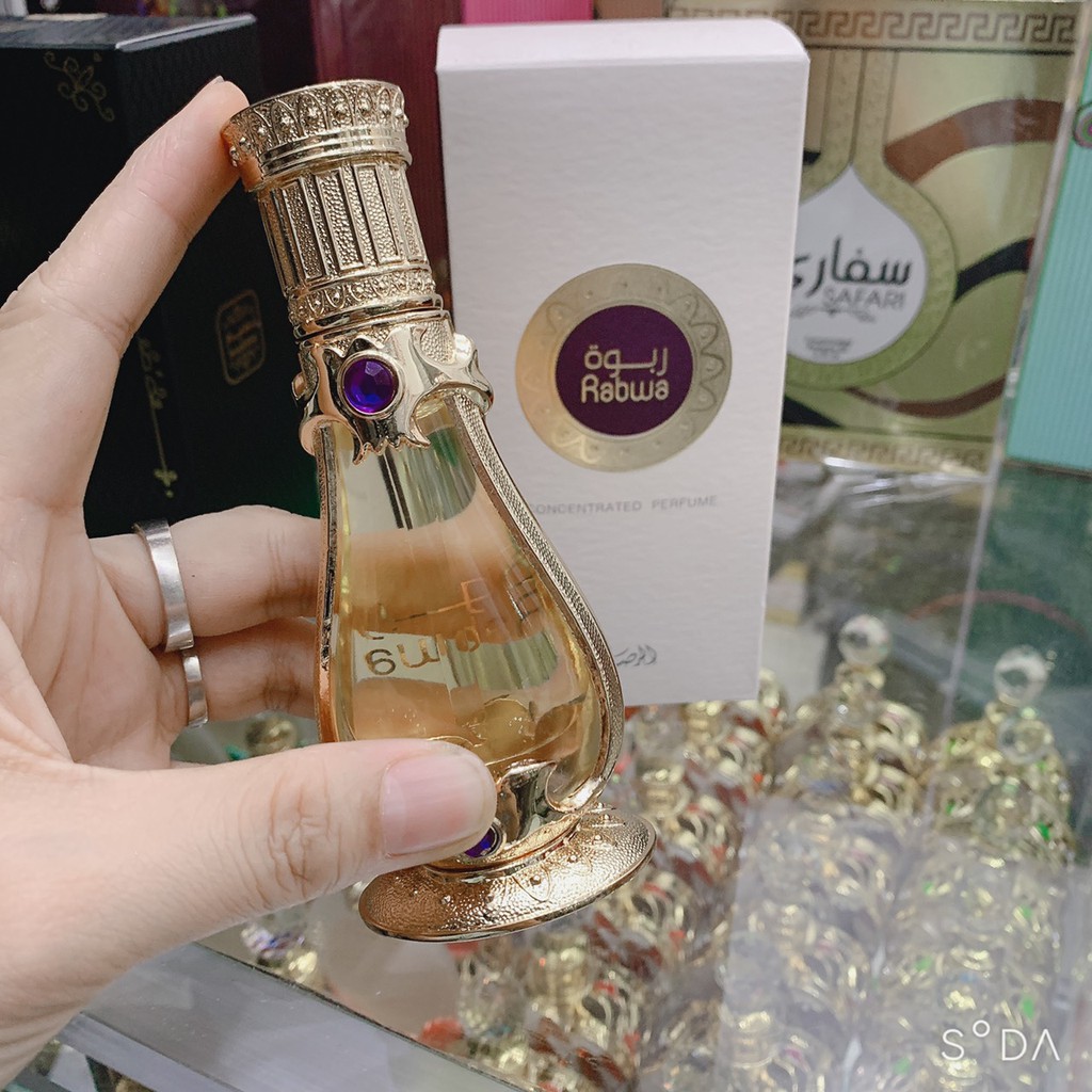 tinh dầu nước hoa Dubai cao cấp Rabwa