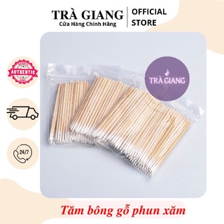 Tăm Bông Tre Ủ Tê Tạo Nét Vét Mực