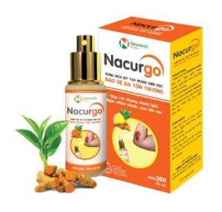 Nacurgo - Dung dịch xịt bảo vệ da