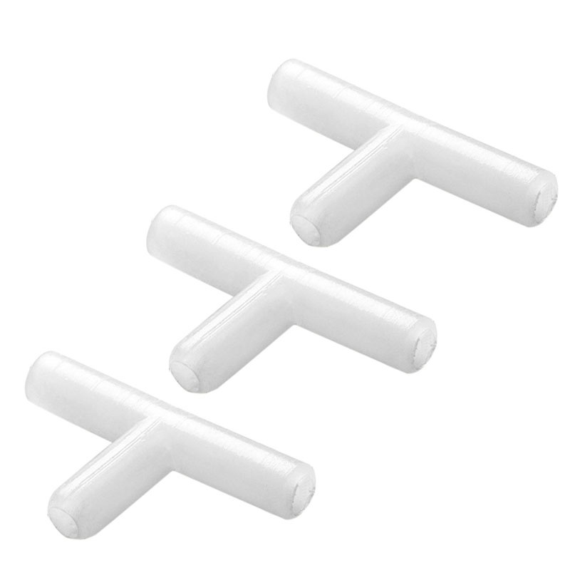 Đầu Nối Ống Bơm Khí 3 Chiều Hình Chữ T Bằng Nhựa Mới