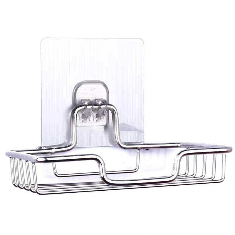 Kệ Gắn Vòi Rửa Chén Bát inox Cao Cấp,Giá Để Xà Bông Giẻ Rửa Bát inox Sáng Bóng Tiện Lợi Khô Giáo Sạch Sẽ