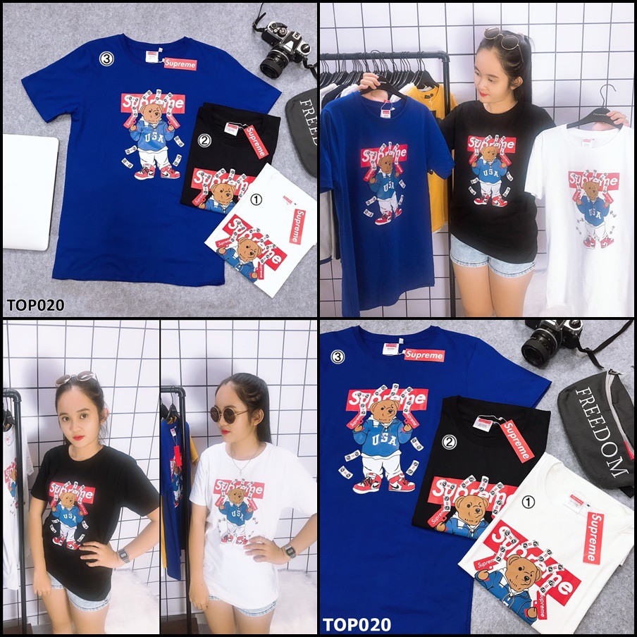 Áo thun thời trang Thái Lan TOP020, unisex nam nữ | Shopee Việt Nam