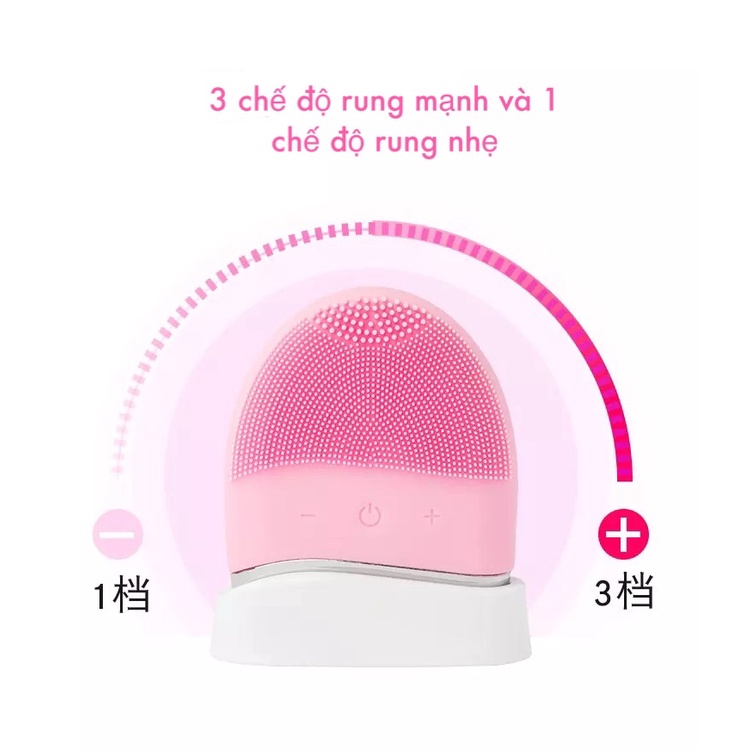 ⚡Máy Rửa Mặt Cao Cấp MaMaMia Virgo Gen 1 Công Nghệ Rung Sóng Âm Sonic Kết Hợp Massage Thế Hệ Mới