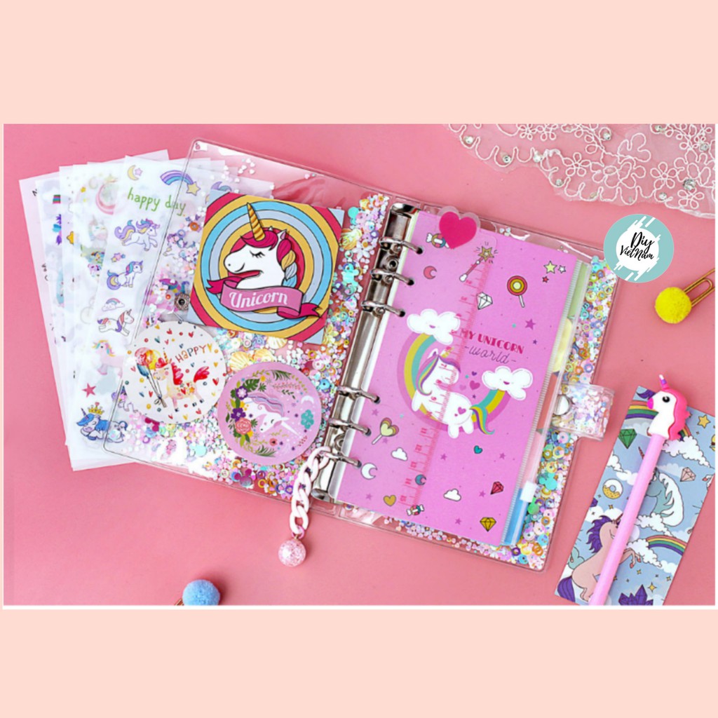 PLANNER A5/A6 SPARKLE UNICORN