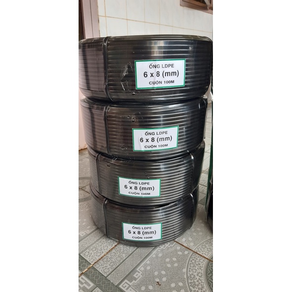 Cuộn 100m dây phun sương 8 li