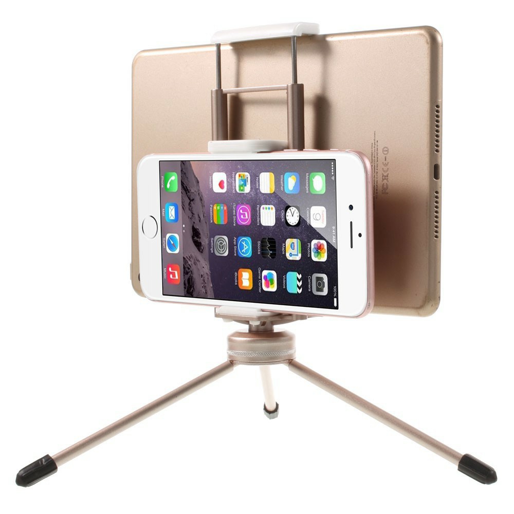 Đế 3 chân kèm phụ kiện kẹp hai mặt cho máy tính bảng Samsung, iPad