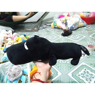 Chó mặt xệ đen nhồi bông