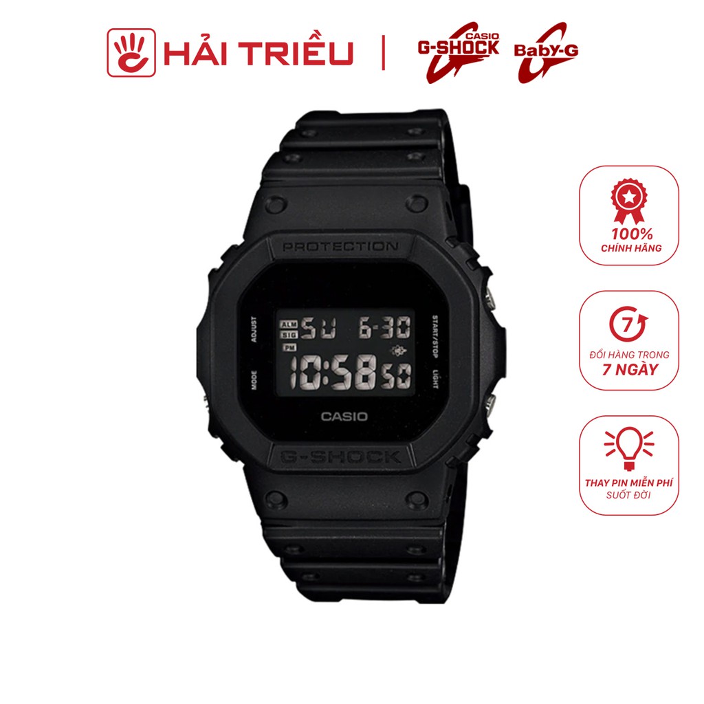 Đồng hồ nam G-Shock DW-5600BB-1D