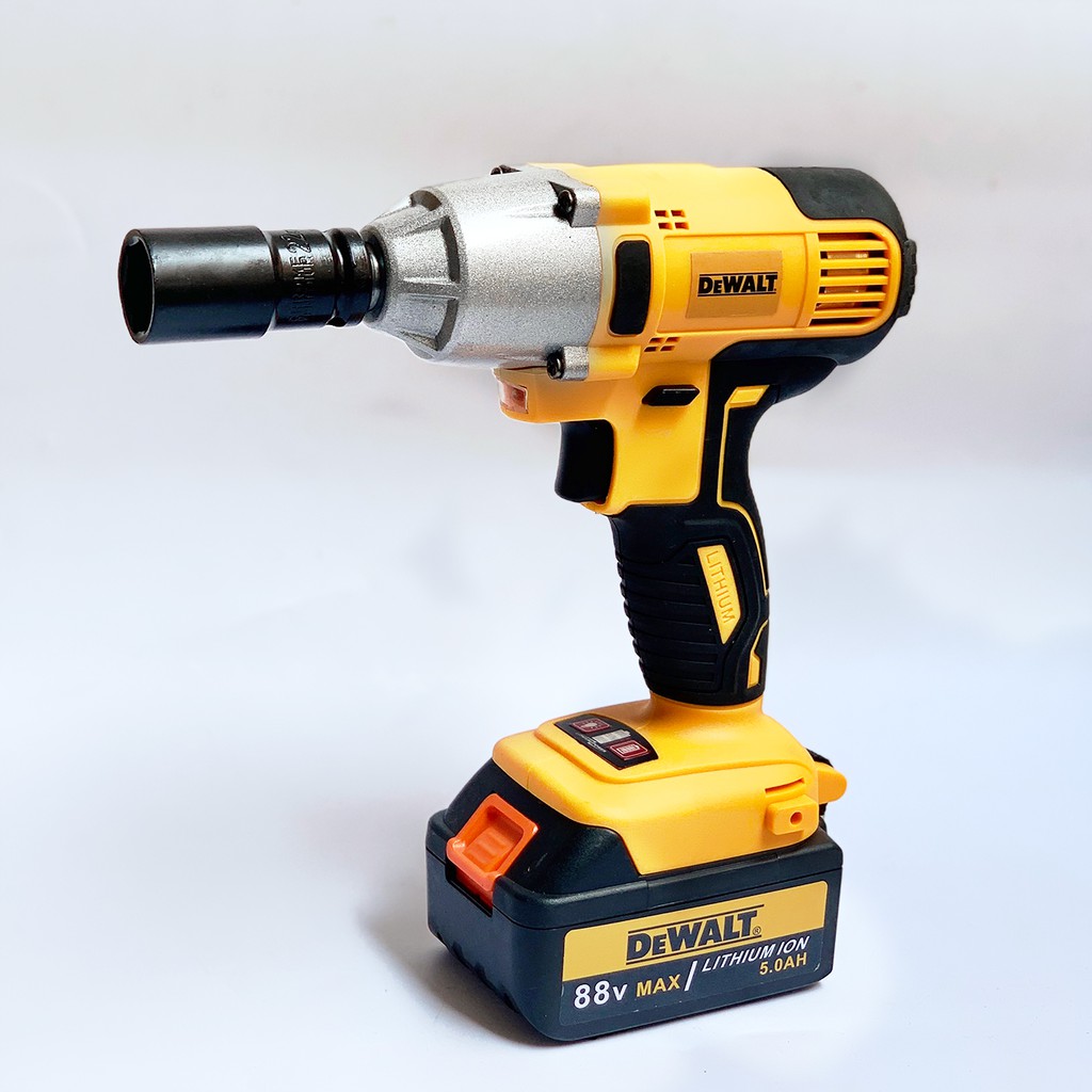 Máy Siết Bulong DEWALT 88V 100% đồng - (TẶNG 1 Đầu khẩu 22mm) - Máy Siết Bu Lông , Máy Bắt Vít