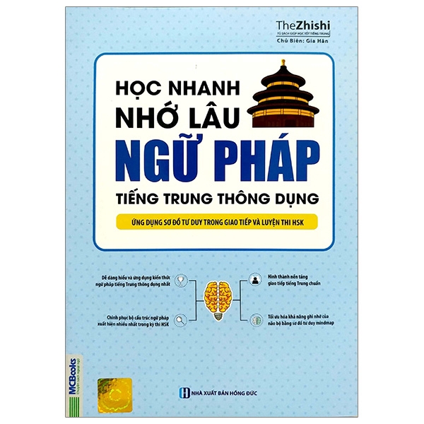 Sách - Học Nhanh Nhớ Lâu Ngữ Pháp Tiếng Trung Thông Dụng